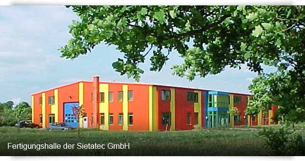 Fertigungshalle der Sietatec GmbH